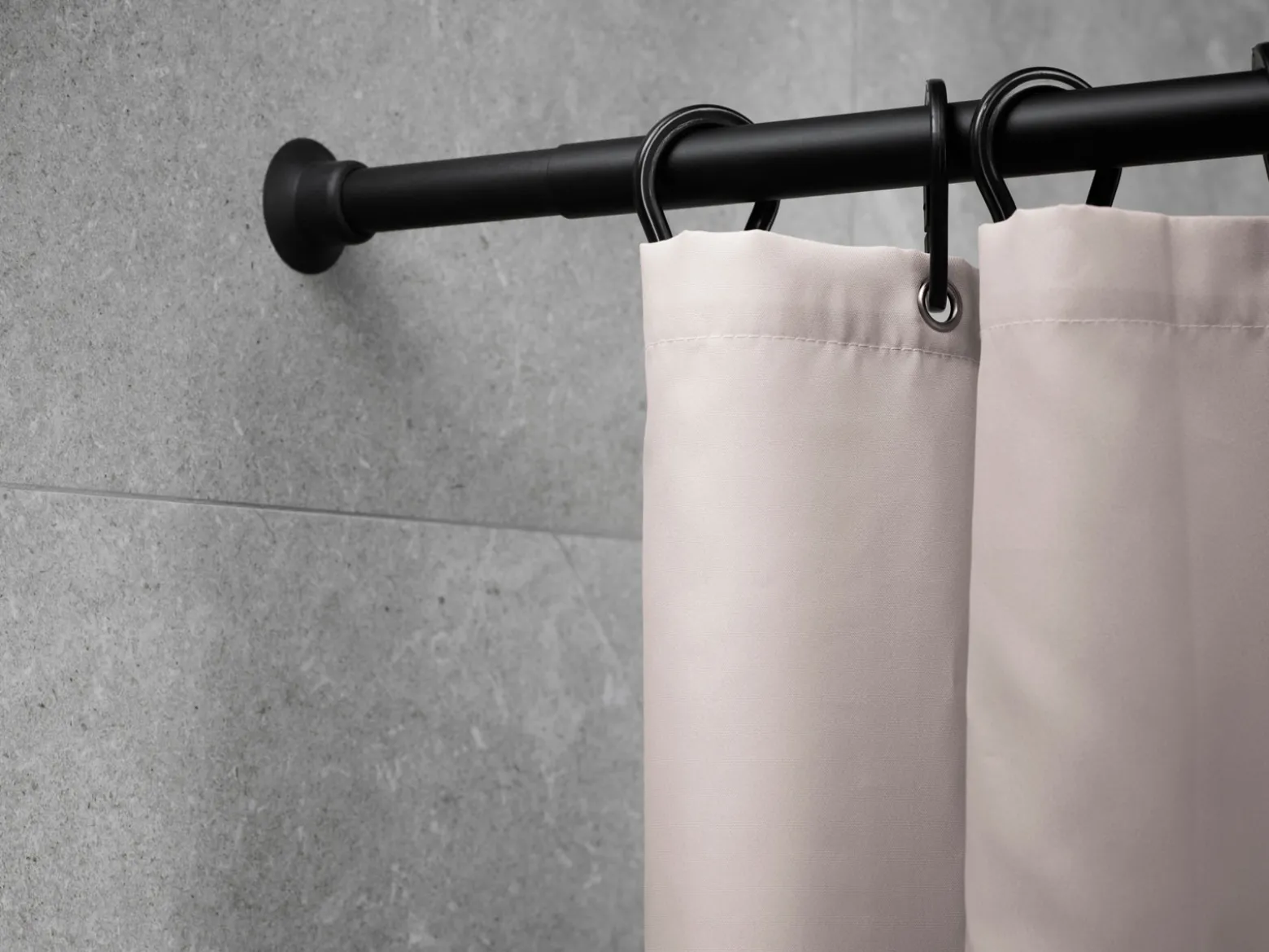 Duschy suihkuverhotanko 75-220 cm