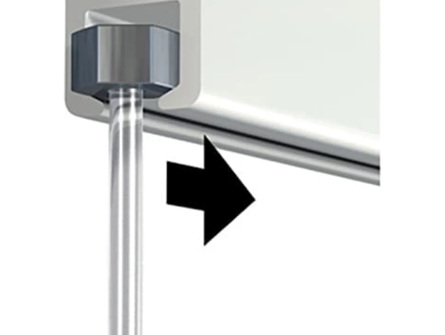 Easy minikoukku nylonvaijerilla