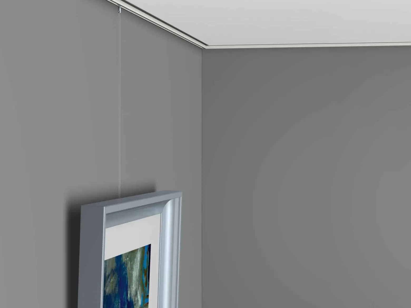 Easy taulunripustussetti 200 cm kattoon