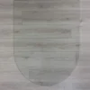 HTT Puolipyöreä tulisijan aluslasi