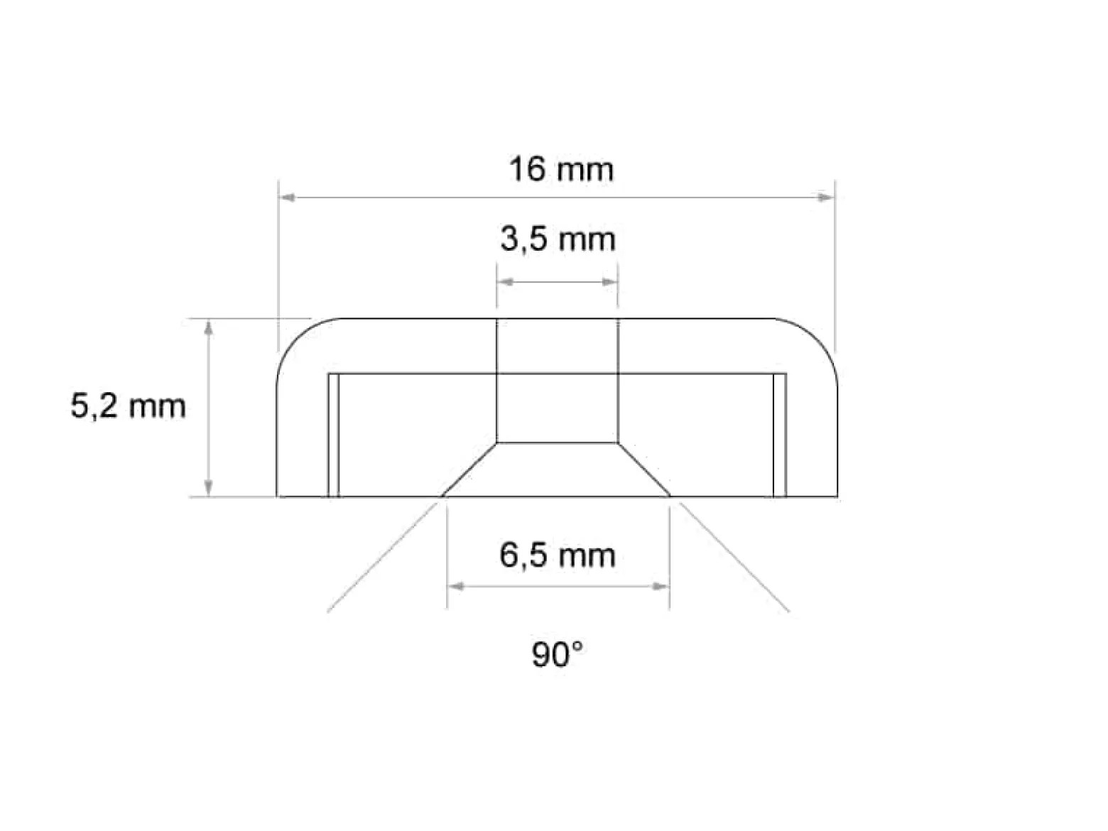 Magneetti ruuvilla Ø 25 mm