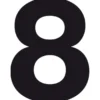 Numerotarra 8