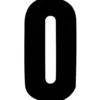 Numerotarra 0