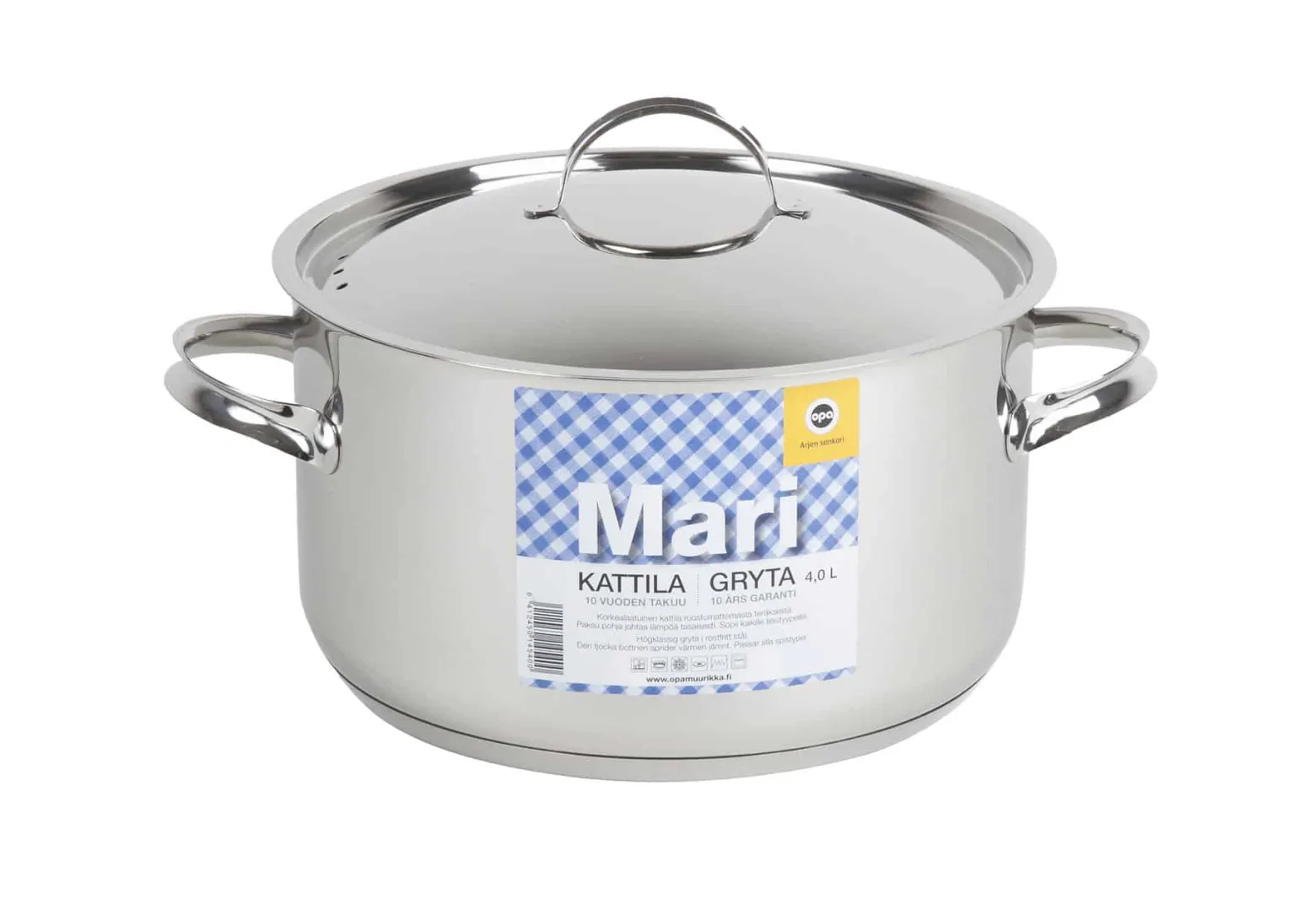 Opa Mari kattila 4,0 L